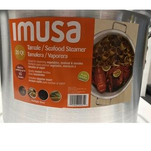 IMUSA MEXICANA-30 20 qt. Tamale & Seafood Steamer